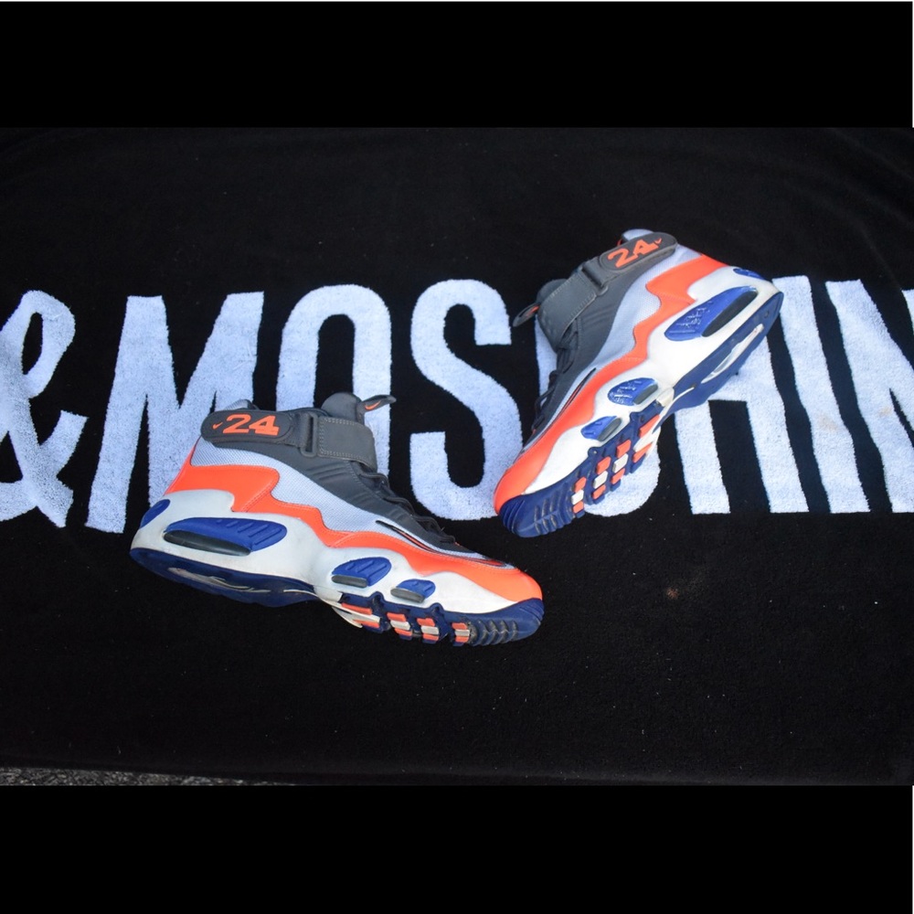 Ken Griffey’s jr Max 1 crimson hyper blue.